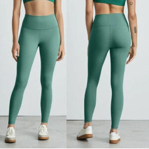 Everlane The Perform 24/7 Legging Ankle Dark Mint Women's size medium